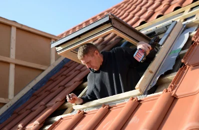 Pose de fenêtres de toit Velux à Tendu